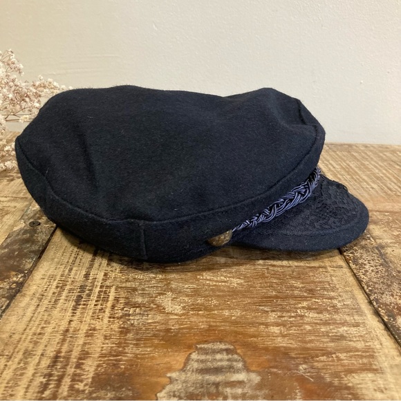 Women’s Wool Hat Epoch Hats Greek Fisherman Hat with Braided Band Size L/XL - Picture 2 of 15
